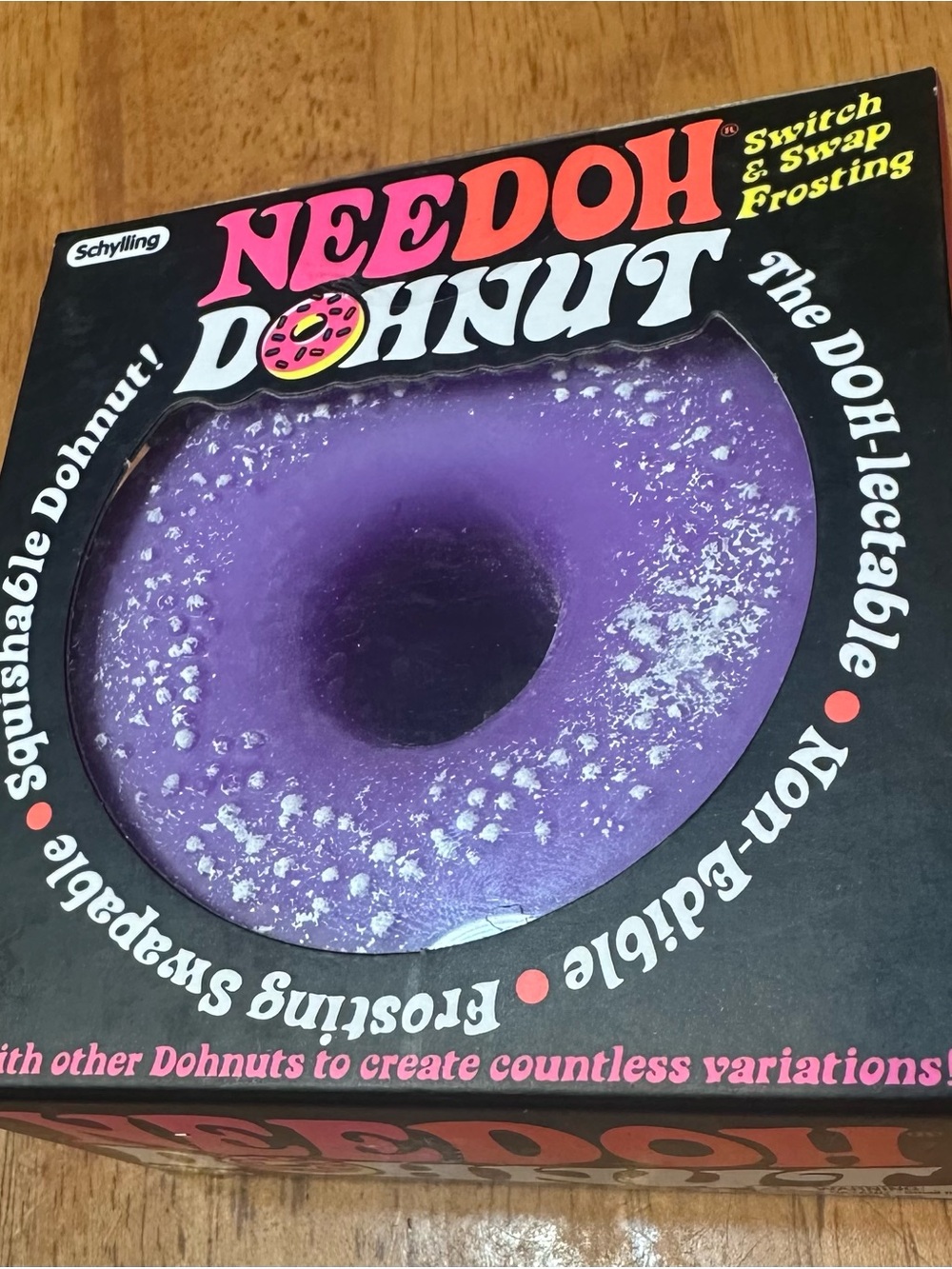 Needoh Dohnut - purple powdered
